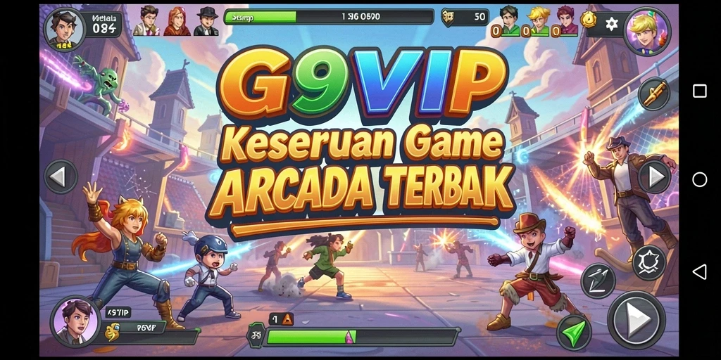 Tampilan menarik dari gameplay seru G9VIP dengan banyak tantangan.