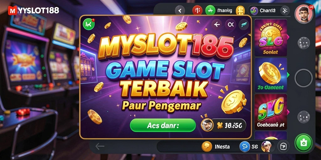 Tampilan gameplay menarik dari MYSLOT188 dengan fitur slot yang seru.