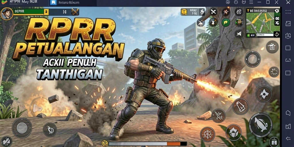 Tangkapan layar gameplay RPRR menampilkan aksi seru dan mendebarkan.