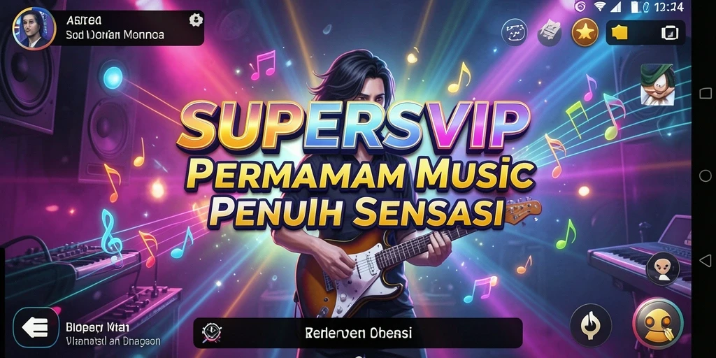 Tampilan gameplay menarik dari SUPERSVIP yang mengasyikkan.